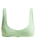 The Roxy Womens Aruba Bralette Bikini Top in Sprucetone