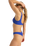 The Roxy Womens Aruba Bralette Bikini Top in Dazzling Blue