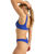 The Roxy Womens Aruba Bralette Bikini Top in Dazzling Blue