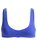 The Roxy Womens Aruba Bralette Bikini Top in Dazzling Blue