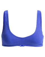 The Roxy Womens Aruba Bralette Bikini Top in Dazzling Blue