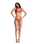 Current Coolness Elongated Tri Bikini Top in Ginger Spice