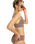 The Roxy Womens Lasca Tank Bikini Top in Deep Taupe