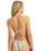The Roxy Womens Hibiscus Daze Elongated Tri Bikini Top in Basil Party Waves