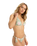 The Roxy Womens Hibiscus Daze Elongated Tri Bikini Top in Basil Party Waves