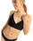 The Roxy Womens Camilo Tank Bikini Top in Anthracite