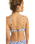 The Roxy Womens Artsy Tile U Bralette in Dazzling Blue Tile