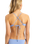 The Roxy Womens Beach Classics Athletic Tri Bikini Top in Grapemist
