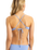 The Roxy Womens Beach Classics Athletic Tri Bikini Top in Grapemist