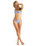 The Roxy Womens Beach Classics Athletic Tri Bikini Top in Grapemist
