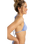The Roxy Womens Beach Classics Tiki Tri Bikini Top in Grapemist