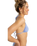 The Roxy Womens Beach Classics Tiki Tri Bikini Top in Grapemist