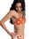 Hazy Days Bralette Bikini Top in Ginger Spice Flores