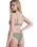 Love Bralette Bikini Top in Oil Green