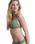 Love Fixed Tri Bikini Top in Oil Green