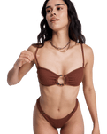 Sunshine Bandeau in Cappuccino