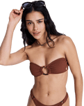 Sunshine Bandeau in Cappuccino