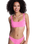 Paradise Bralette Bikini Top in Sangria Sunset