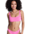 Paradise Bralette Bikini Top in Sangria Sunset