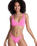 Paradise Elongated Tri Bikini Top in Sangria Sunset