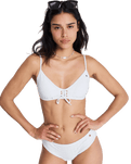 Island Bralette Bikini Top in Coconut Milk