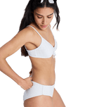 Island Bralette Bikini Top in Coconut Milk