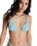 Wildside Tiki Tri Bikini Top in Oil Green Wildside Paisley