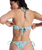 Wildside Bandeau Bikini Top in Oil Green Wildside Paisley