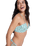 Wildside Bandeau Bikini Top in Oil Green Wildside Paisley