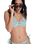 Wildside Bandeau Bikini Top in Oil Green Wildside Paisley