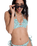 Wildside Bandeau Bikini Top in Oil Green Wildside Paisley