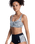 Pro Surf Athletic Bra Bikini Top in Anthracite Popiscus