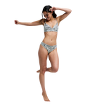 Pro Surf Athletic Tri Bikini Top in Anthracite Popiscus