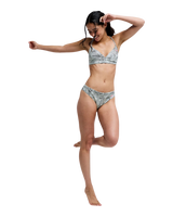 Pro Surf Athletic Tri Bikini Top in Anthracite Popiscus