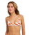 Hazy Days Tri Bikini Top in Ginger Spice Flora