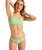 The Roxy Womens Aruba Moderate Bikini Bottoms in Sprucestone