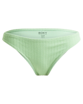 The Roxy Womens Aruba Moderate Bikini Bottoms in Sprucestone