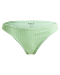 The Roxy Womens Aruba Moderate Bikini Bottoms in Sprucestone