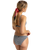 The Roxy Womens Gingham Bikini Bottoms in Anthracite