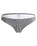 The Roxy Womens Gingham Bikini Bottoms in Anthracite