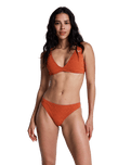 Current Coolness Hipster Bikini Bottoms in Ginger Spice