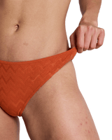 Current Coolness Hipster Bikini Bottoms in Ginger Spice
