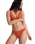 Current Coolness Moderate Bikini Bottoms in Ginger Spice