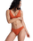 Current Coolness Moderate Bikini Bottoms in Ginger Spice