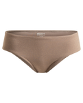 The Roxy Womens Lasca Hipster Bikini Bottoms in Deep Taupe