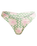 The Roxy Womens Hibiscus Daze High Leg Cheeky Bikini Bottoms in Basil Party Waves