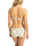 The Roxy Womens Hibiscus Daze Hipster Bikini Bottoms in Basil Party Waves