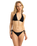 The Roxy Womens Camilo Tie Side Bikini Bottoms in Anthracite