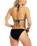 The Roxy Womens Camilo Tie Side Bikini Bottoms in Anthracite