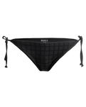 The Roxy Womens Camilo Tie Side Bikini Bottoms in Anthracite